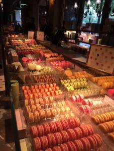 The macaroons were glorious and everywhere